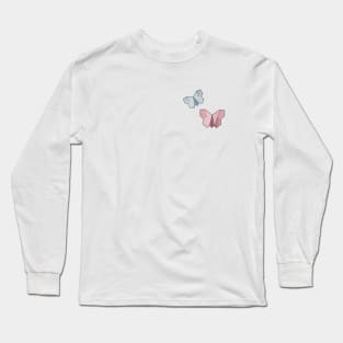 Paper Butterfly Long Sleeve T-Shirt